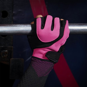 Gants de musculation en silicone pour hommes et femmes - Protection légère des paumes, couleur et taille personnalisables, gants d'entraînement pour la salle de sport - Product Image 4