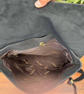 Women Large Capacity Travel Vintage Trend Custom High Quality Genuine Suede Leather Backpack <b>for</b> <b>Men</b> & Women School & Laptop <b>Bag</b> - Product Image 6