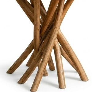 โต๊ะกาแฟ ARTERRA รุ่น Luxury Teak Branch หน้าไม้ ทำมือ เป็นมิตรกับสิ่งแวดล้อม ทนทาน อเนกประสงค์ สไตล์เรียบง่าย เหมาะสำหรับห้องนั่งเล่น - Product Image 3