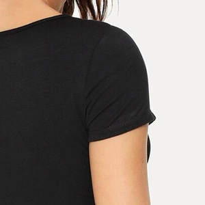 Débardeur découpé pour femme, sans manches, style mode, coupe musclée - Product Image 2