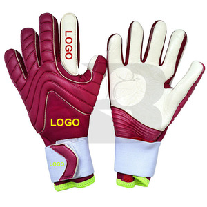 Guantes de Portero Profesionales Ligeros de Cuero Duradero, Diseño de Logotipo Personalizado, Alta Calidad - Product Image 4