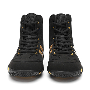Chaussures de boxe et de kickboxing pour femmes, élégantes et légères, chaussures de sport pour hommes, chaussures de boxe professionnelles d'élite, championnat du monde - Product Image 5
