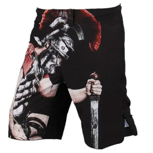 Pantalones Cortos de Boxeo Premium, Tela de Poliéster Suave, Ajuste Elástico Ligero, Absorben la Humedad, Ideales para Gimnasio o Competencia - Product Image 2