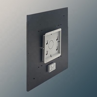 Energiezuinig 350W Carbon Crystal infrarood verwarmingspaneel industrieel modern frameloos zwart aluminium slaapkamer ziekenhuis keuken