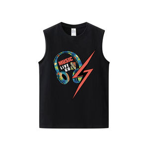 Camiseta Deportiva Casual de Verano para Hombre, 180g, Colores Sólidos, Transpirable, de Secado Rápido, con Diseños de Parches de Spandex/Algodón, Personalizable - Product Image 6