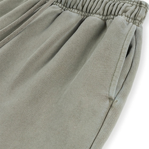 Pantalones de chándal acampanados personalizados para hombre, transpirables, de algodón, con estampado gráfico y borde sin rematar, venta al por mayor OEM - Product Image 3