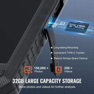 Telecamera Endoscopica Industriale con Tripla Lente, Schermo da 5 Pollici, 1080P, 8+2 Luci, IP67 Impermeabile, Boroscopio con Luce - Product Image 5