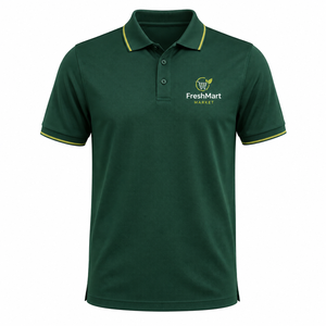 Camisa Personalizada ODM para Personal de Supermercado, Uniforme para Empleados de Tienda de Abarrotes, Ropa de Trabajo para Comercio Minorista, Algodón/Fibra de Bambú, Impresión Digital, Sólida - Product Image 1
