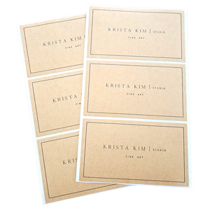 Étiquette autocollante logo en papier texturé pour emballage de produit de marque - Product Image 4