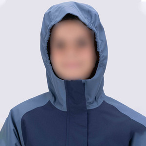 Chaqueta Acolchada Impermeable con Capucha para Hombre, Color Sólido, Exterior de Poliéster, Cierre de Cremallera, Ropa de Invierno para Exteriores, Estilo Deportivo - Product Image 3