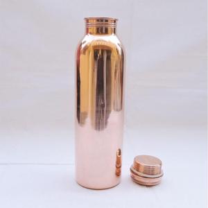 Bouteille d'eau en cuivre personnalisable avec couvercle, haute isolation, sans BPA, résistante à l'eau, facile à transporter, vente chaude - Product Image 3
