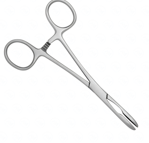 Pince à pansements Gross Maier courbée 14 cm en acier inoxydable, instrument chirurgical - Product Image 6