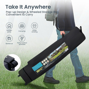 Carpa Plegable Portátil y Resistente para Cuatro Estaciones, con una Habitación, Bolsa con Ruedas, Oxford, para 6-8 Personas, para Campamentos, Jardín y Fiestas al Aire Libre - Product Image 4