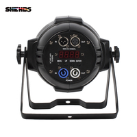 Projecteur LED Par Zoom Haute Puissance 18*18W RGBWA UV 6-en-1 Professionnel pour Scène, Éclairage DMX Wash pour Discothèque, Boîte de Nuit, KTV