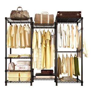 Heavy Duty Metal Garment Rack Portable Home Closet Organizer Wire Clothes Hanger Fabric Drawer for Organizing Your Home Office - Product Image 6