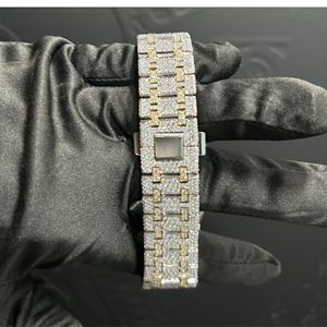 Reloj Clásico Personalizado para Hombre con Diamantes Cultivados en Laboratorio, Estilo Hip Hop, Joyería de Diamantes, Mejor Calidad, Precio al por Mayor - Product Image 2