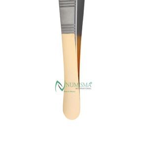 Pinces à pansements en acier inoxydable les plus vendues, instrument chirurgical manuel certifié CE, pinces à pansements de haute qualité - Product Image 3