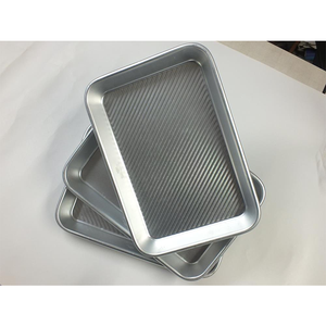 Indian Manufacturer Selling Industrial and Commercial Baking Use Oven Safe Aluminized Steel Sheetpan Multipurpose Trays - Product Image 1