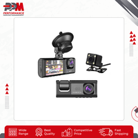 Deteksi Gerakan AI Peringatan ADAS Penglihatan Malam Cerdas Kontrol Suara Tahan Air Kamera Mobil GPS 25MP Sudut 180 16GB Built-in 3.2