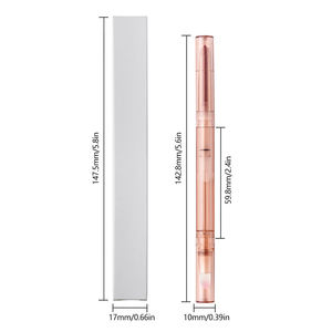 Lápiz Delineador de Labios 2 en 1 de 5 Colores con Pincel, Resistente al Agua, de Larga Duración, Mate, Natural, Vegano - Product Image 6