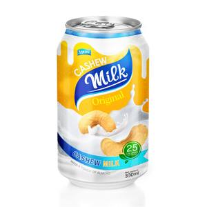 Boisson au lait de noix de cajou 330 ml, saveur originale vanille chocolat, boisson végétale, OEM, marque privée, sans produits laitiers, fournisseur de boissons saines - Product Image 3