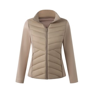 Parka matelassée imperméable d'<span class=keywords><strong>hiver</strong></span> pour les trajets quotidiens, avec col montant tissé et empiècements extensibles, douce et agréable pour la peau, idéale pour le travail - Product Image 5