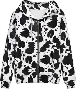 ROMEO INDUSTRY Sudadera con Capucha de Forro Polar con Cierre para Mujer y Adolescentes, Transpirable, 95% Poliéster, 5% Elastano, Temporada de Otoño, Tallas XS-5XL - Product Image 6