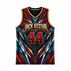 Fabrication de maillots de basket-ball personnalisés, production d'uniformes d'équipe brodés, exportateur de maillots de match professionnels - Product Image 1