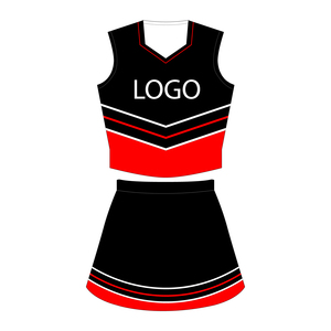 Fabricant au Pakistan, ensemble d'uniformes de cheerleading pour femmes, short et jupe, de haute qualité et très vendus - Product Image 1