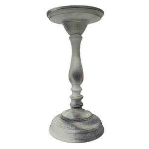 เชิงเทียนอลูมิเนียมทำมือสีขาวสีดำหรูหราที่วางเทียนคริสต์มาสเป็นมิตรกับสิ่งแวดล้อมทนทานการออกแบบที่ทันสมัยสำหรับตกแต่งบ้านโรงแรม - Product Image 1