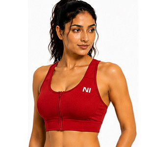 Custom Women Seamless Sports Bra High <b>Support</b> Yoga Fitness <b>Crop</b> <b>Top</b> Breathable Workout Gym Wear Private Label Sports Bra - Product Image 5