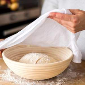 Lintless Crystal Stemware Polishing Flour Sack Towels 70x70cm Pure White Cotton Dish Drying Cloth For Fine Dining Wine <b>Bar</b> - Product Image 5