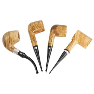 Pipe à fumer en bois faite à la main, style vintage, durable, écologique, portable, vente en gros directe usine - Product Image 1
