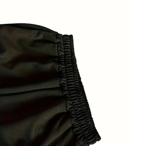 Custom Women's Winter Oversized Flat Front High Waist Drawstring <b>Bleach</b> Wash Sweatpants Loose Fit Breathable 100% Cotton Casual - Product Image 4