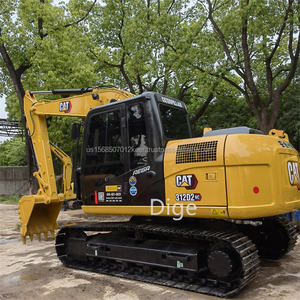 Excavadora hidráulica de cadenas Caterpillar CAT312D/313/315 usada, fabricada en Japón, de 12 toneladas, con motor y bomba originales, cucharón de 0.52m y potencia de 72kw. - Product Image 4