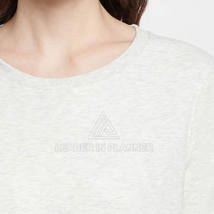 Nouvelle mode 2026, sweat-shirt à col rond surdimensionné en coton 100% pour femmes, streetwear, à bas prix - Product Image 4