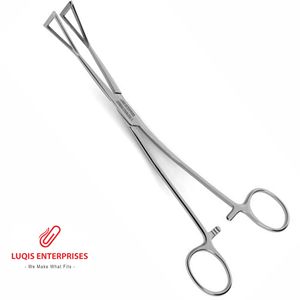 Pinces thoraciques Lovelace pour la manipulation des poumons, en acier inoxydable, instrument chirurgical médical - Product Image 4