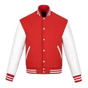 Chaqueta Varsity para Hombre de Diseño Personalizado con Cuello Alto, Material Resistente, a Prueba de Viento, Logotipo Frontal de la Mejor Calidad, Estilo Urbano 2026 - Product Image 1