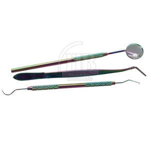 Juego de espejos dentales profesionales, espejos de inspección oral de acero inoxidable reutilizables para examen clínico y cuidado de la higiene - Product Image 4