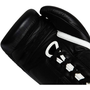 Hot Sale Factory Price Professional Leather Boxing Gloves with Custom Logo Stretch Training Gloves <b>for</b> <b>Men</b> - Product Image 3