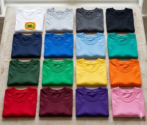 เสื้อยืดแบรนด์ดังจากบังกลาเทศ ลดราคาสุดคุ้มสำหรับฤดูร้อนและฤดูใบไม้ผลิ ไซส์ใหญ่พิเศษ ผ้าฝ้าย 100% ระบายอากาศได้ดี แห้งเร็ว ราคาถูก ขายส่ง - Product Image 1