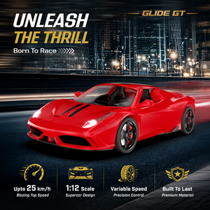 รถบังคับวิทยุ Mirana Glide GT ระดับงานอดิเรก สำหรับเด็กและผู้ใหญ่ ระดับเริ่มต้นถึงมืออาชีพ ควบคุมผ่านแอพ ความเร็วสูงสุด 25 กม./ชม. พร้อมใช้งานทั้งในร่มและกลางแจ้ง - Product Image 6