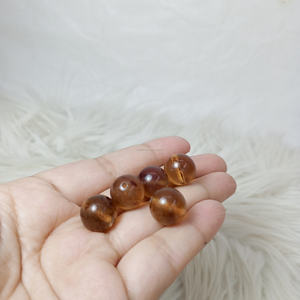 คริสตัลรักษาอัญมณีรูปลูกปัดสีเหลืองขนาด12มม. ทำจากหินอัญมณีธรรมชาติขนาด12มม. - Product Image 4