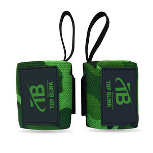 Muñequeras de Neopreno para Levantamiento de Pesas, Cómodas y Transpirables, Hechas en Pakistán, Personalizables para Uso en el Gimnasio - Product Image 1