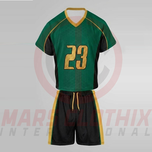 Uniformes de Lacrosse Personalizados por Sublimación con MOQ Bajo, Último Diseño, Talla Adulto, Conjunto de Uniforme de Lacrosse Transpirable - Product Image 2