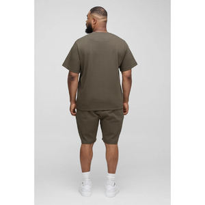 Conjunto Deportivo de Verano para Hombre, Pantalones Cortos y Camiseta de Poliéster, Estilo Jogging, para Gimnasio, Venta al Por Mayor, Nuevo Modelo - Product Image 2