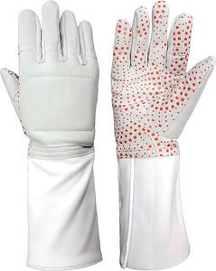 Guantes de Esgrima para Espada y Sable, Ligeros, Transpirables, Acolchados y Protectores para Hombres, Mujeres y Jóvenes - Product Image 2