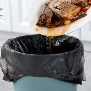 Vente en gros Sacs poubelle PE (HDPE/LDPE) à pliage en C Tailles personnalisées Emballage de déchets durable Prix rentables Usine du Vietnam - Product Image 1