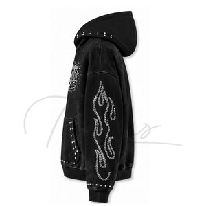Sudaderas Personalizadas de Moda Urbana, Corte Regular, Mezcla de Algodón, Invierno, para Hombre, Oferta, Alta Calidad, Forro Polar, Secado Rápido y Transpirable - Product Image 2