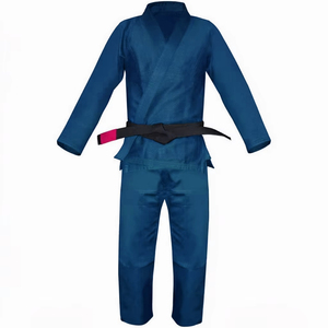 Kimono de Jiu-Jitsu Brésilien (BJJ) en Coton Perlé de Haute Qualité 100% pour Homme et Femme – Tenue Professionnelle d'Arts Martiaux BJJ Front - Product Image 5
